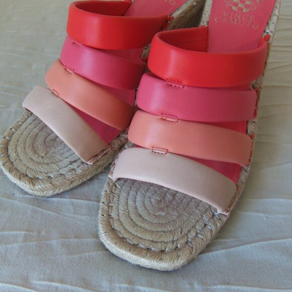 New Vince Camuto Molisana Wedge Espadrille Sandals sz 8 - Picture 9 of 15